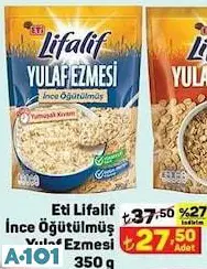 ETİ LİFALİF İNCE ÖĞÜTÜLMÜŞ YULAF EZMESİ ETİ LİFALİF İNCE ÖĞÜTÜLMÜŞ YULAF EZMESİ